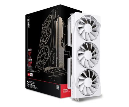 Karta graficzna XFX Radeon RX 9070 XT Swift Gaming White 16GB GDDR6